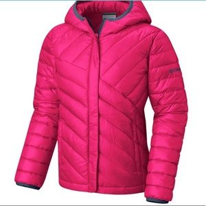 Bright pink Colombia puffer!